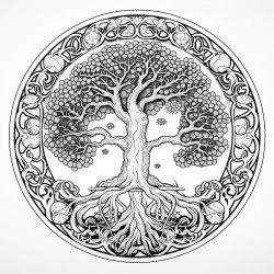 mandala zen bonsai