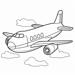 airplane flying in the sky