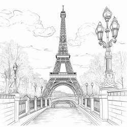 eiffel tower in paris