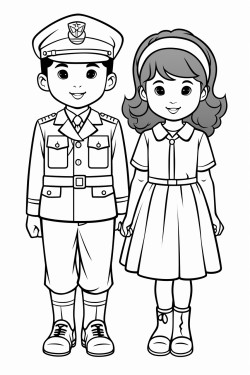 children of military parents