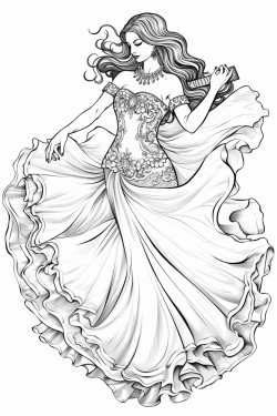 spanish flamenco dancing