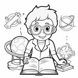 educational coloring book