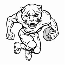 panther football player