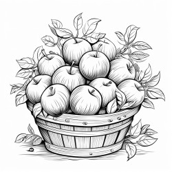 apples in a basket