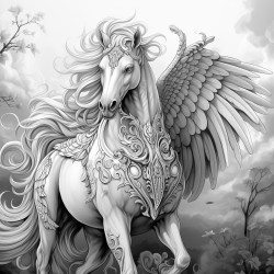 unicorns pegasus horses