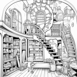 house with dosp homeschoolers inside