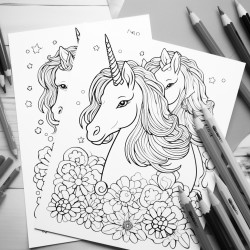 5 different unicorns