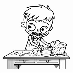 zombie baking