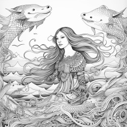 mermaids in the arctic circle