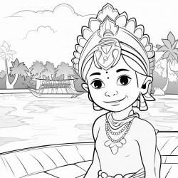 draw me an image for sarawak day