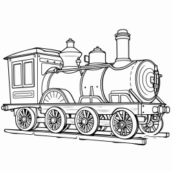 old big railway pump trolley