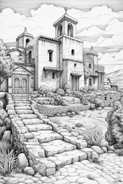 iglesia de un pueblo mgico