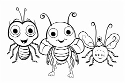 ant cat dog bee turtle frog ladybug bee spider