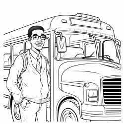 school adults teacher security guard principal bus driver lunch lady coach librarian custodian