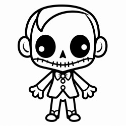 kawaii skeleton