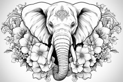 portrait dun lphant