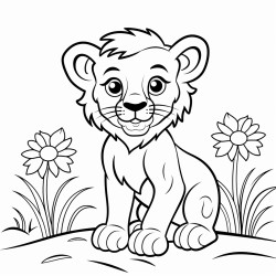 change this pic to a coloring book image