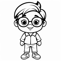 hombre calvo con lentes filosofo