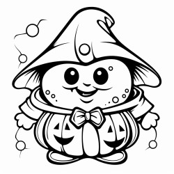 uroczy wampir halloween