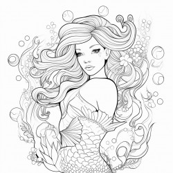 black mermaid