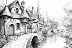 filligree fairy tale scotish village