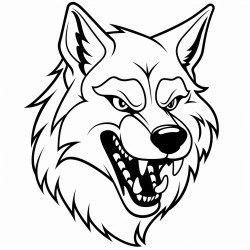 lobo bueno animado