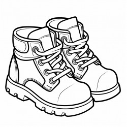 boots with little hears on them