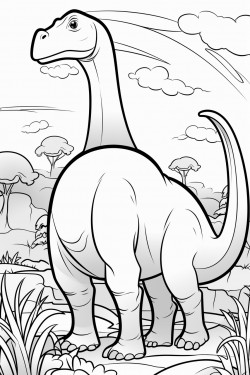 dinosaur brontosaurus