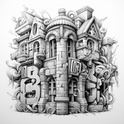 graffiiti text rofs crew