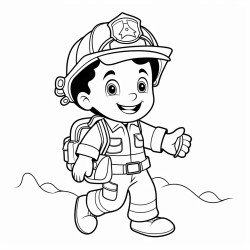 firefighter saving the day