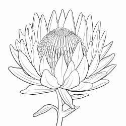 protea flower