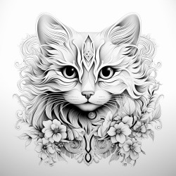 cat mandala