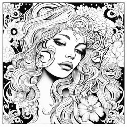 black and white by color