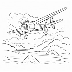 turkey flying and airplane