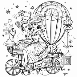 steampunk steampowered carnival