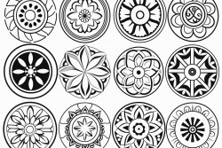 20 different mandalas
