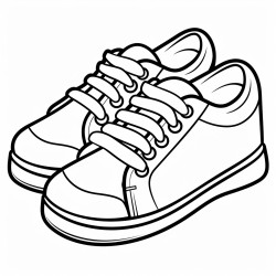 a color shoe