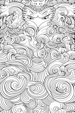 affirmation with pattern backround