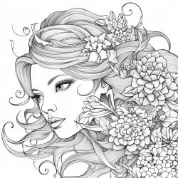 make it colorless like in a coloring book
