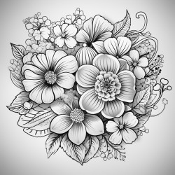 heart shaped  flowers all kind