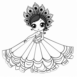 adorable peacock fashion