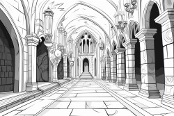 tower hallway