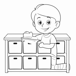 test your colors page with boxes