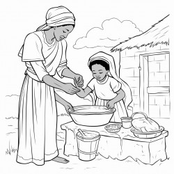 need a coloring page with these words she opens her arms to the poor and extends her hands to the needy proverbs 3120