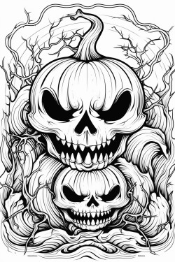 pumpkins spooky