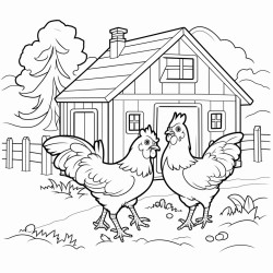 farmhouse chickens