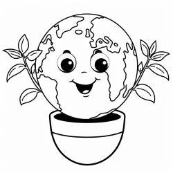 La plante terre