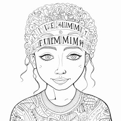 i am human colouring sheet about compassion kindness fairness thoughtfulness listening