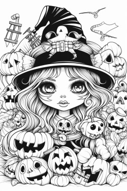 halloween cute witchy