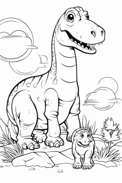 bulldog and brontosaurus